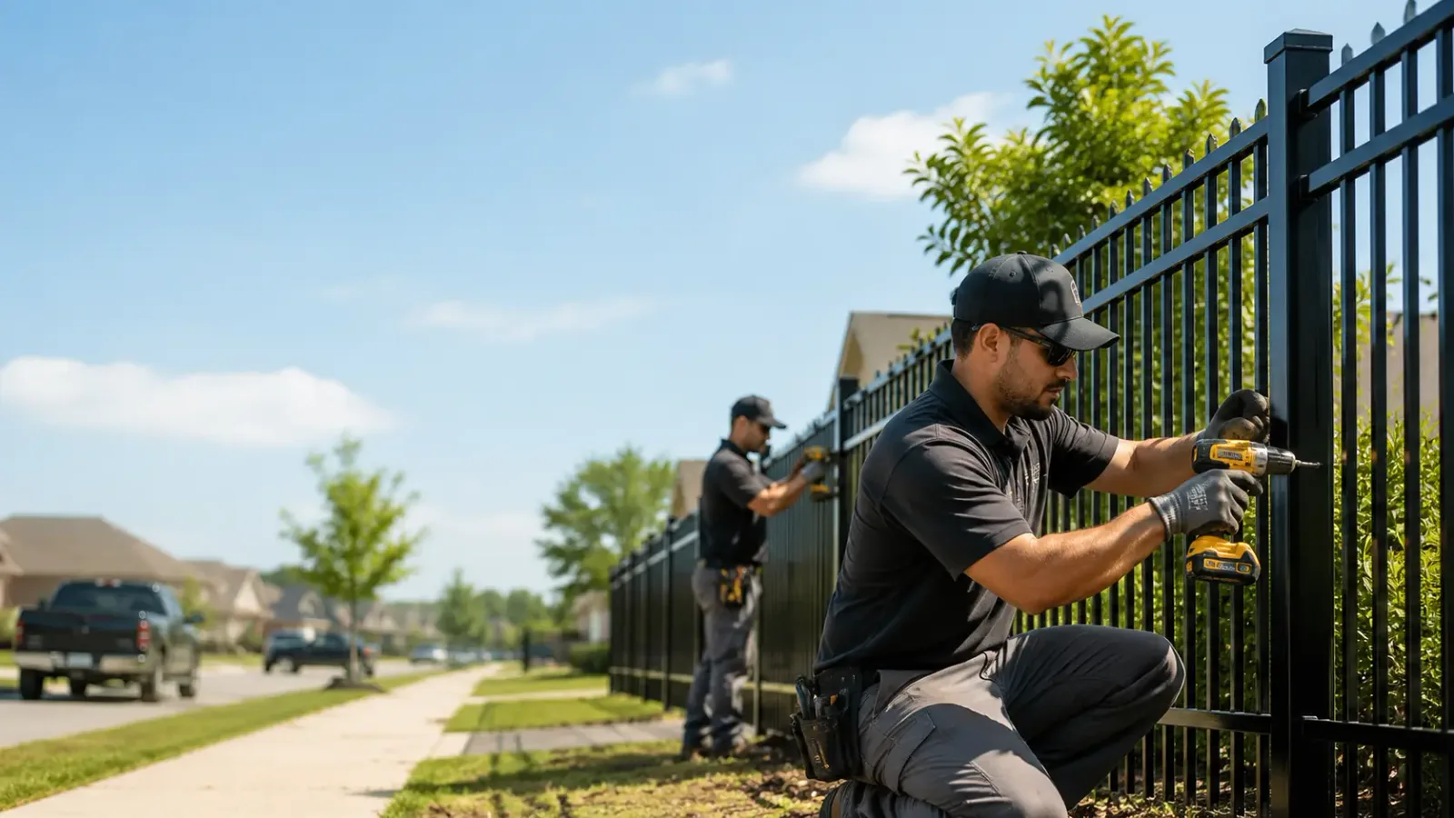 Metal Fence Installation in Crockett, TX